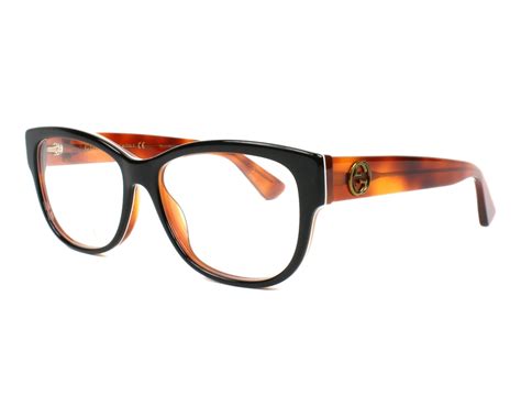 Gucci Eyeglasses Gg 00980 003 Black Visionet