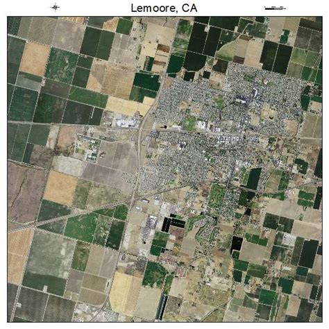 aerial photography map  lemoore ca california