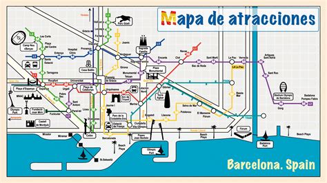 mapa barcelona metro