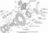 Front Brake Mustang Hub Assembly Kit 1965 Wilwood Spindle Schematic Forged Dynalite Pro Series Drum Brakekits sketch template