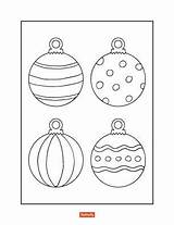 Coloring Christmas Ornament Pages Printable Color Drawing Ornaments Line Balls Sheets Decorations Shutterfly Tree Kids Print Drawings Decoration Getdrawings Paintingvalley sketch template