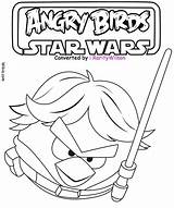 Angry Wars Birds Star Coloring Pages Bird Printable Characters Colouring Colors Sheets Color Find Character War Getcolorings Print sketch template