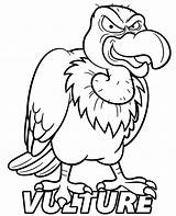 Vulture Buzzard sketch template