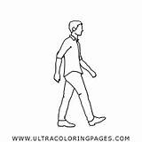 Caminar Gambe Piedi Ultracoloringpages sketch template