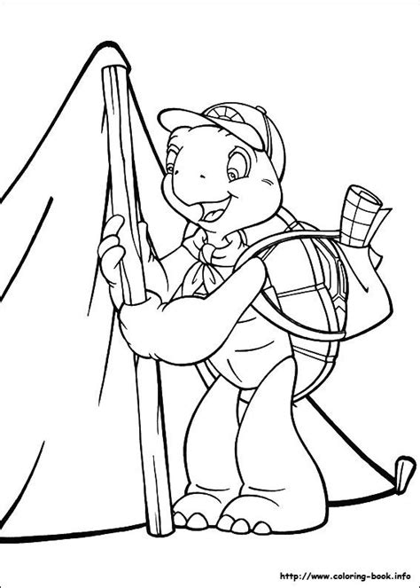 franklin coloring page cartoon coloring pages coloring pages