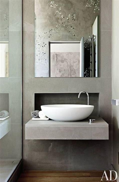 turn  small bathroom big  style    modern sink designs