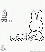 Miffy Coloring Kids Pages Color Cartoon Printable Pull Car ミッフィー イラスト Character Toy Drawing Sheets 壁紙 Cars Cartoons Library Clipart sketch template