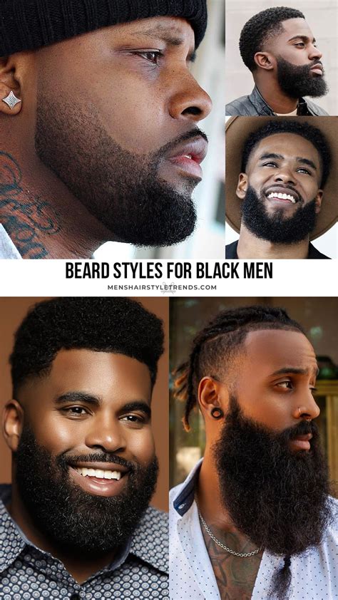beard styles for black men 22 short full looks for 2023