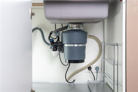 install garbage disposal  single drain sink kitchen seer
