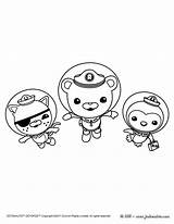 Octonauts Coloring Pages Kwazii Cartoon Book Colouring Bubakids sketch template