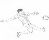 Coloring Pages Soccer Alves Dani Printable Info Print sketch template