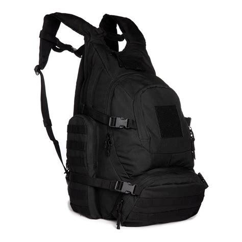 taktischer schwarzer rucksack mit laptopfach tarnrucksack