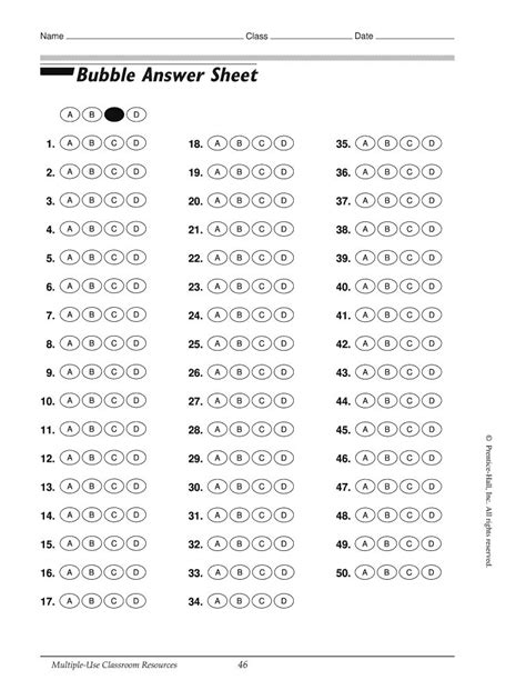 amazing blank answer sheet  lines fill  printable