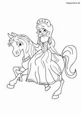 Prinzessin Pferd Malvorlage Ausmalbilder Principessa Colorare Cavallo Ausmalen Prinzessinnen Prinz Horseback Ausdrucken Malvorlagen Bild Mewarnai sketch template