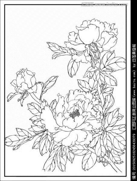 image result  peonies coloring page fabric painting painting
