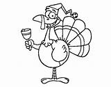 Turkey Funny Coloring Drawing Coloringcrew Colorear Thanksgiving Getdrawings sketch template