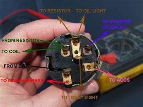 chevy car ignition switch wiring diagram