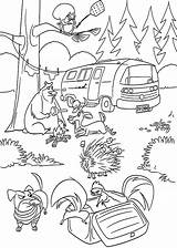 Coloring Forest Pages Printable Kids Open Animals Season Camping Animal Sheets Cat Book Worksheets Board Choose Cartoon Comments sketch template