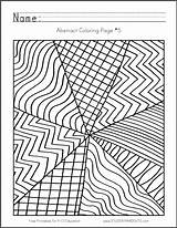 Coloring Abstract Pages Print Colouring Sheets Pattern Pdf Sheet Adults Adult Worksheets  Studenthandouts Click Choose Board sketch template
