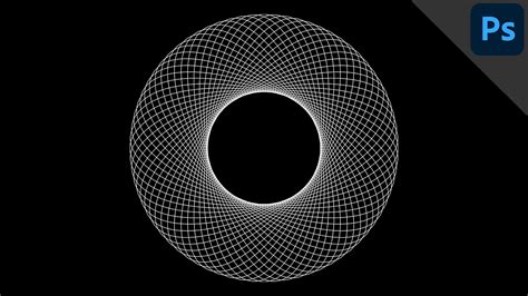 Create A Spirograph With The Ellipse Tool Photoshop Tutorial Tips