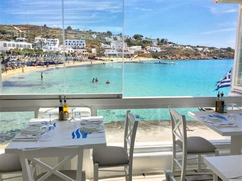petinos beach hotel restaurant picture  petinos hotel platys gialos tripadvisor