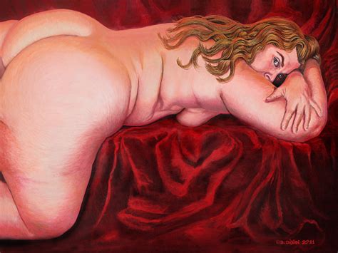 Crimson Side Painting By Baron Dixon