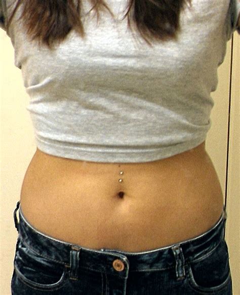 Two Dermals Above The Belly Button My Piercings Pinterest Belly