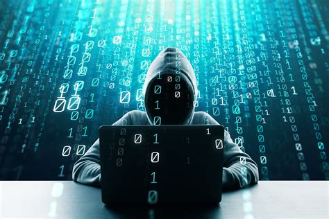 hacker  laptop  binary code hacking computing  dat