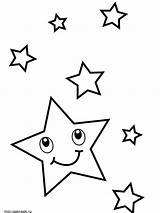 Coloring Star Pages sketch template