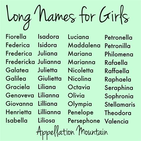 long names  girls elizabella  anastasia appellation mountain writing inspiration