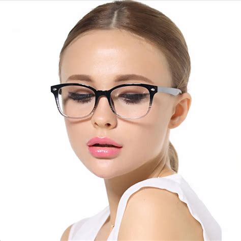 fashion lens glass frames optical eyeglasses frames  design nearsighted glasses