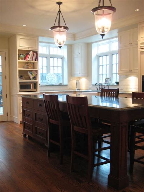 20 Pictures Of Kitchen Island Designs With Seating