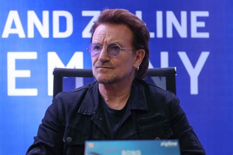 bono unveils blood  drone delivery service plan  ph abs cbn news