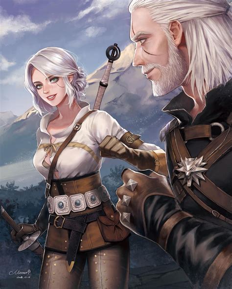 Новости The Witcher Geralt And Ciri The Witcher Books