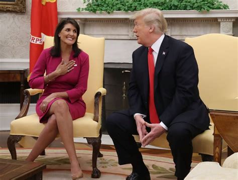 Nikki Haley Says She D Use Donald Trump S Anger And Unpredictability To