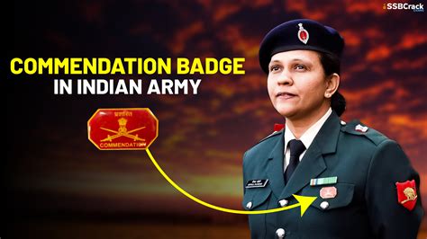 commendation badges   indian army    earn