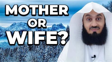 Wife Or Mother Who Is First Mufti Menk Wife Or Mother Who Is