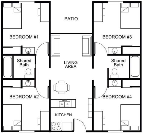 image result  student accommodation floor plans student house