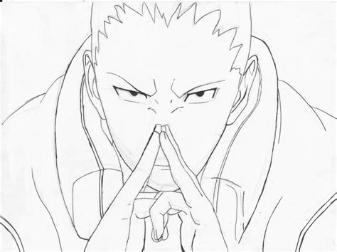 naruto coloring page images