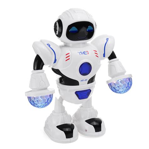 astronaut robot toy dancing walking flashing lights sounding kids toy