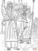 Elijah Ahab Baal Prophets Carmel Prophet Elia Ausmalbilder Printable Elias Supercoloring Karmel Berg Christianity Vineyard Naboth sketch template