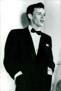 frank sinatra dressed suit photographed    wh  photograph ebay