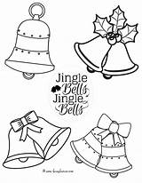 Bells Halls Christmas Jingle sketch template