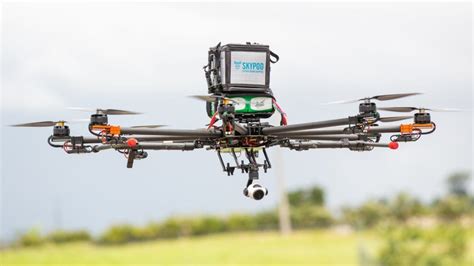 temperature controlled autonomous drone delivery system  medicines tested  puerto rico