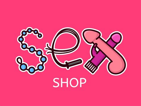 sex shop logo concept by slavko kahovsky on dribbble