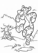 Winnie Pooh Coloring Tigger Kids Pages Fun Coloriage Disney Animaux Cartoon Sheets sketch template