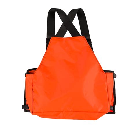 briarproof ultimate strap hunting vest orange