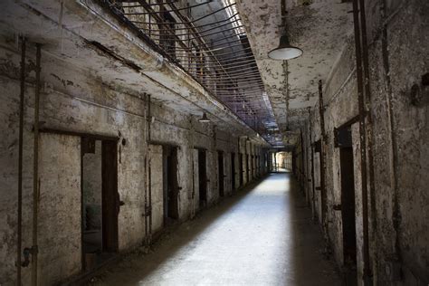 abandoned philadelphia prison  hell breaks loose wbur news
