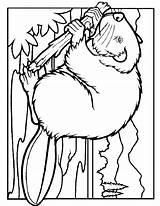 Beaver Coloring Pages Lodge Color Coloringbay Coloring2print Print sketch template
