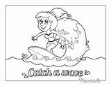 Coloring Summer Pages Easy Kids Adults Printables Girl sketch template